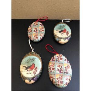 Assorted Lot of Vtg Christmas Oraments  4 total